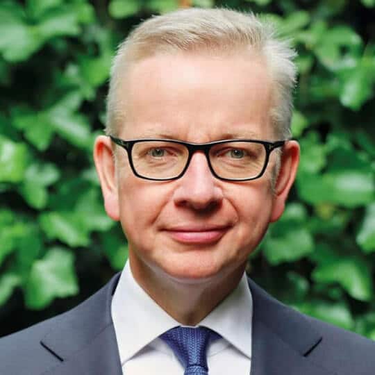 Lord Gove, former Conservative Education Secretary